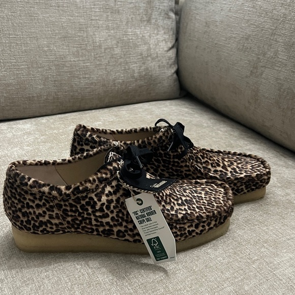 CLARKS Wallabee Leopard print - Picture 11 of 15